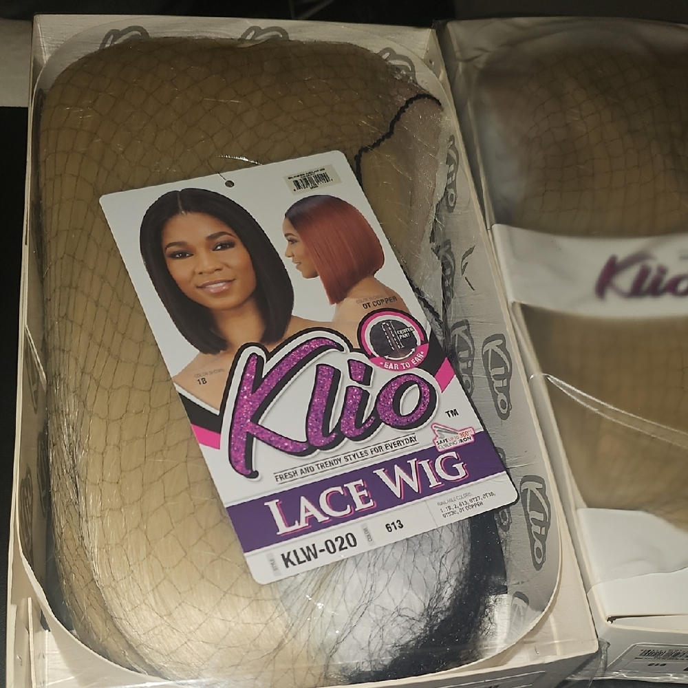 Two Wigs!  **New** Klio Bob Color 613